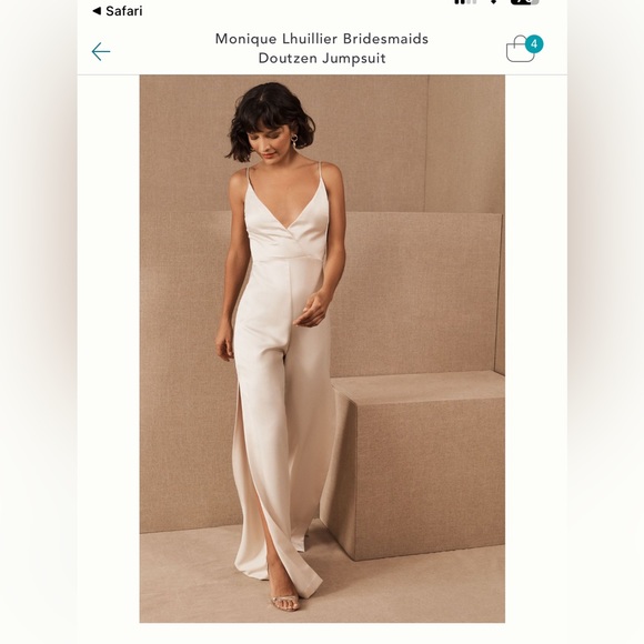 Size 2, worn once for reception. - Picture 1 of 4